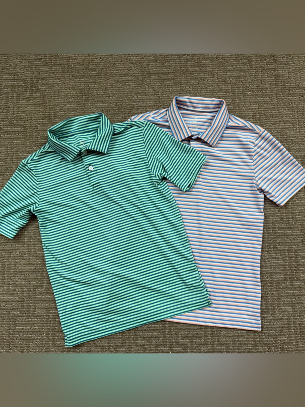 Boys Class Club Striped Polo Duo size 10/12